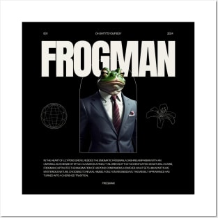 Frogman | the Godfather | Funny Meme Quote | Meme Posters and Art